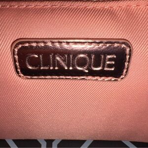 Clinique Pink Cosmetic Bag & Clinique Pop Lip Colour + Primer in Passion Pop